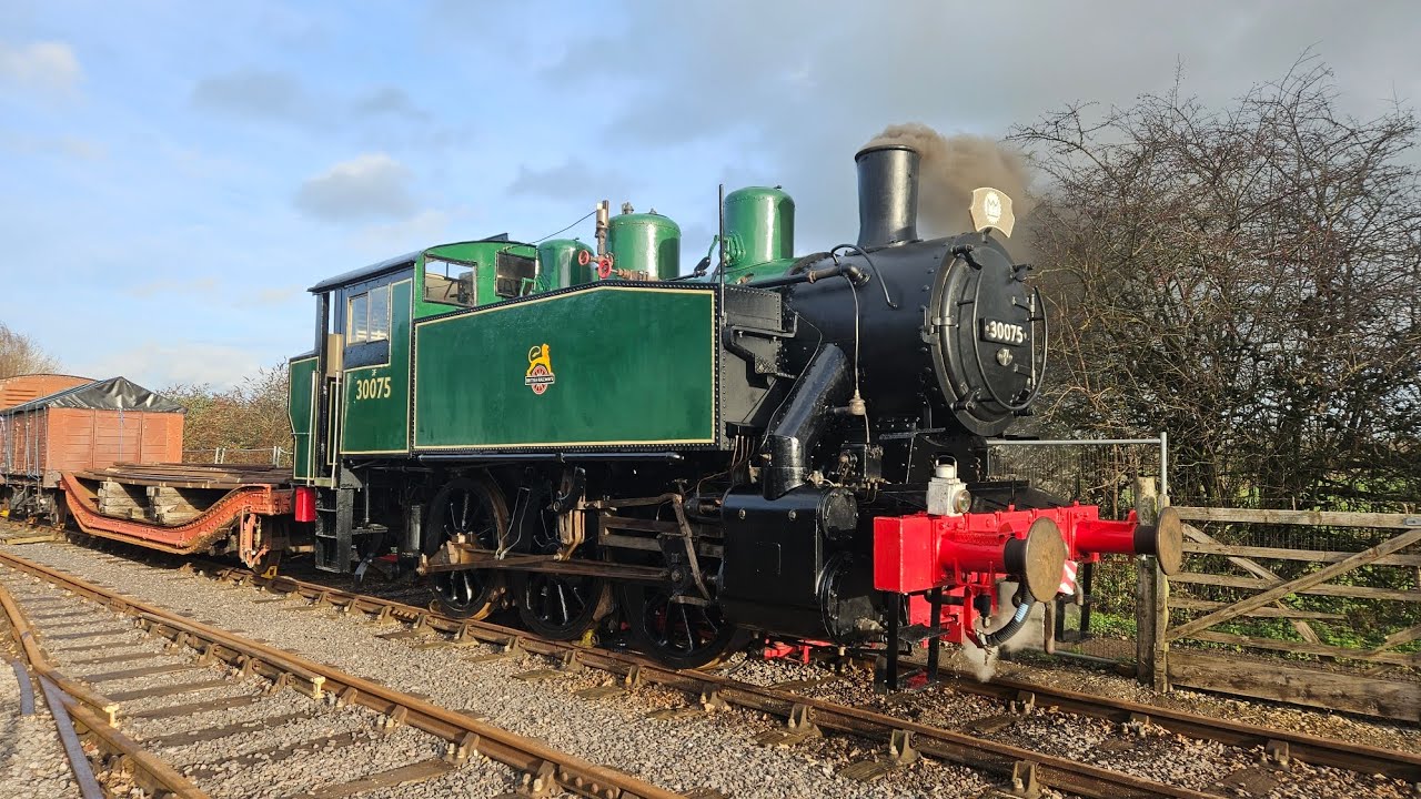 30075 at North Dorset Railway, Shillingstone for 'Santa at Shillingstone'