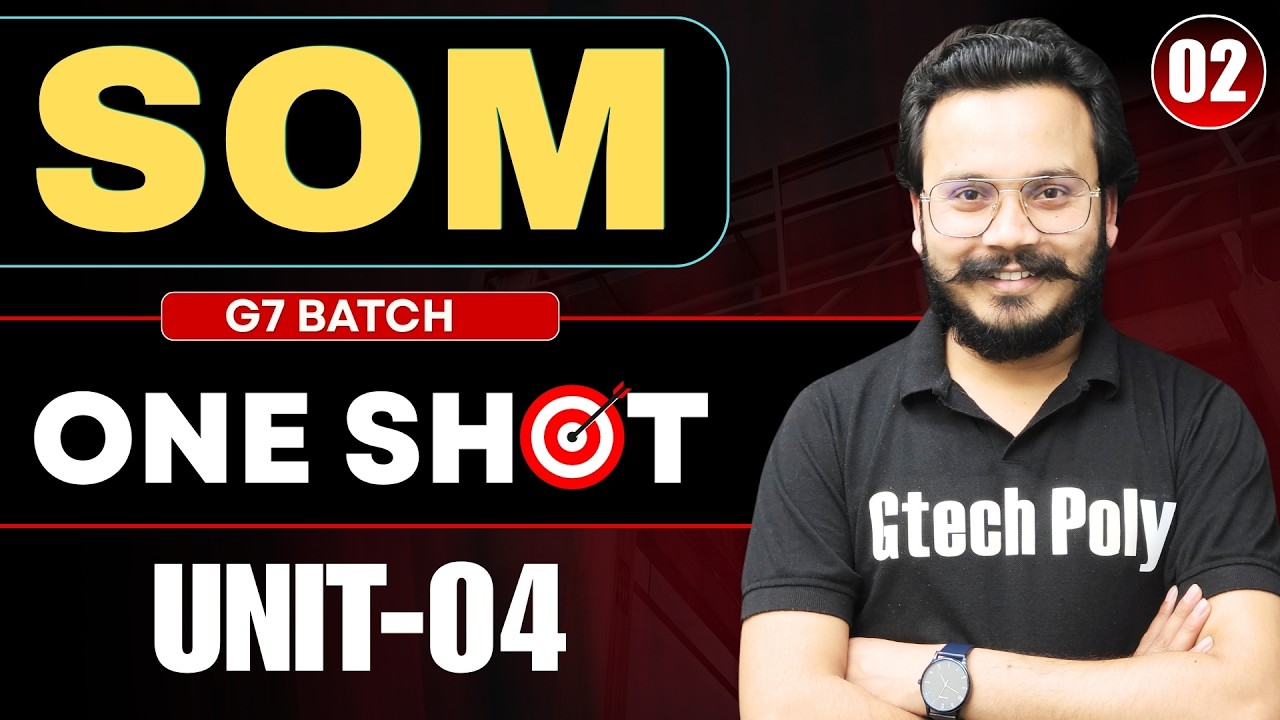 🔥SOM Unit-04 | G7 Batch | @gtechpoly