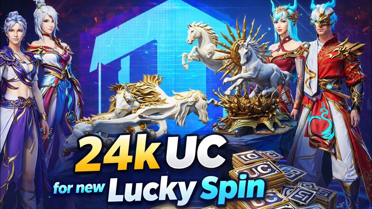 I Spent 24K UC on the NEW Lucky Spin 😱🔥 | Full Rewards & Dragon Sets!