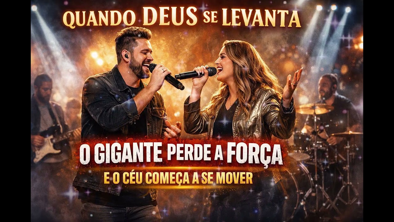 Quando Deus se Levanta 🙏 O Gigante Cai | Louvor Gospel Poderoso de Vitória