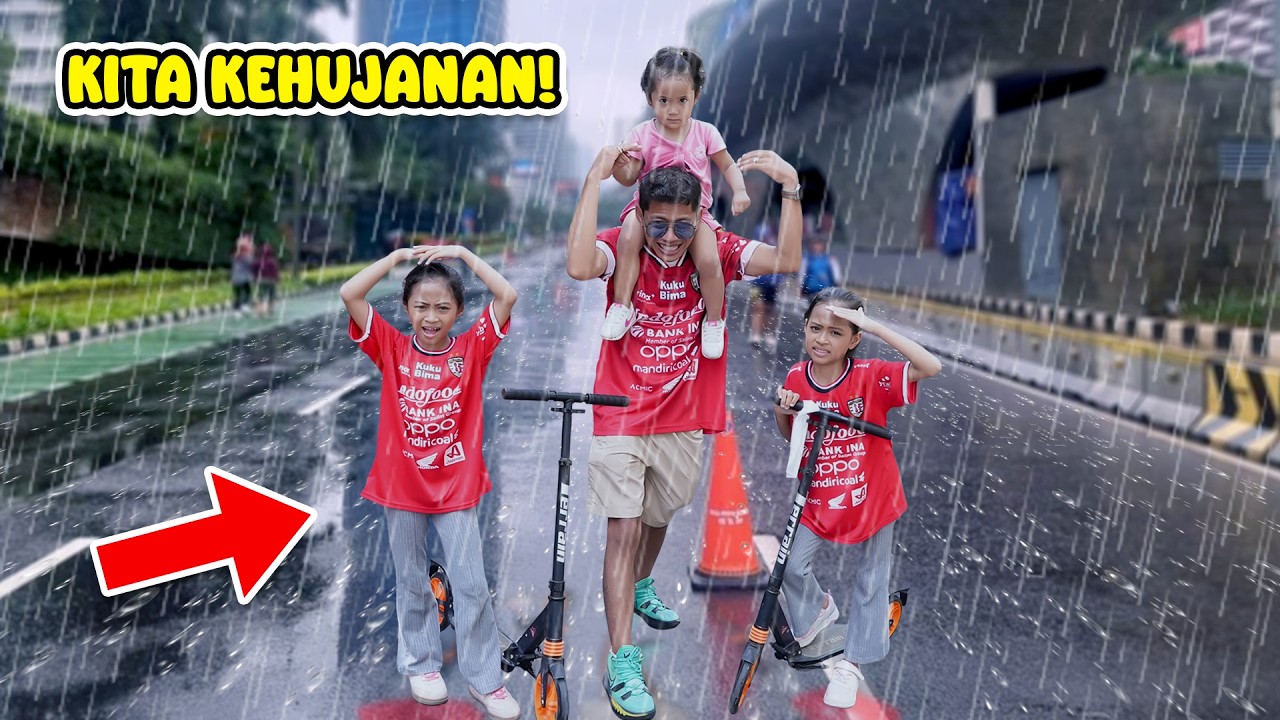 ALUNA DAN AMANDA PENGEN MANDI HUJAN!!