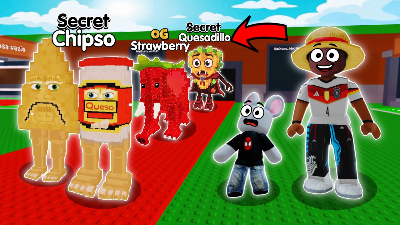 🌮 CHIPSO AND QUESO, BURRITO BANDITO e NOVOS BRAINROTS NO ROUBE O BRAINROT! (Evento de ADMIN)