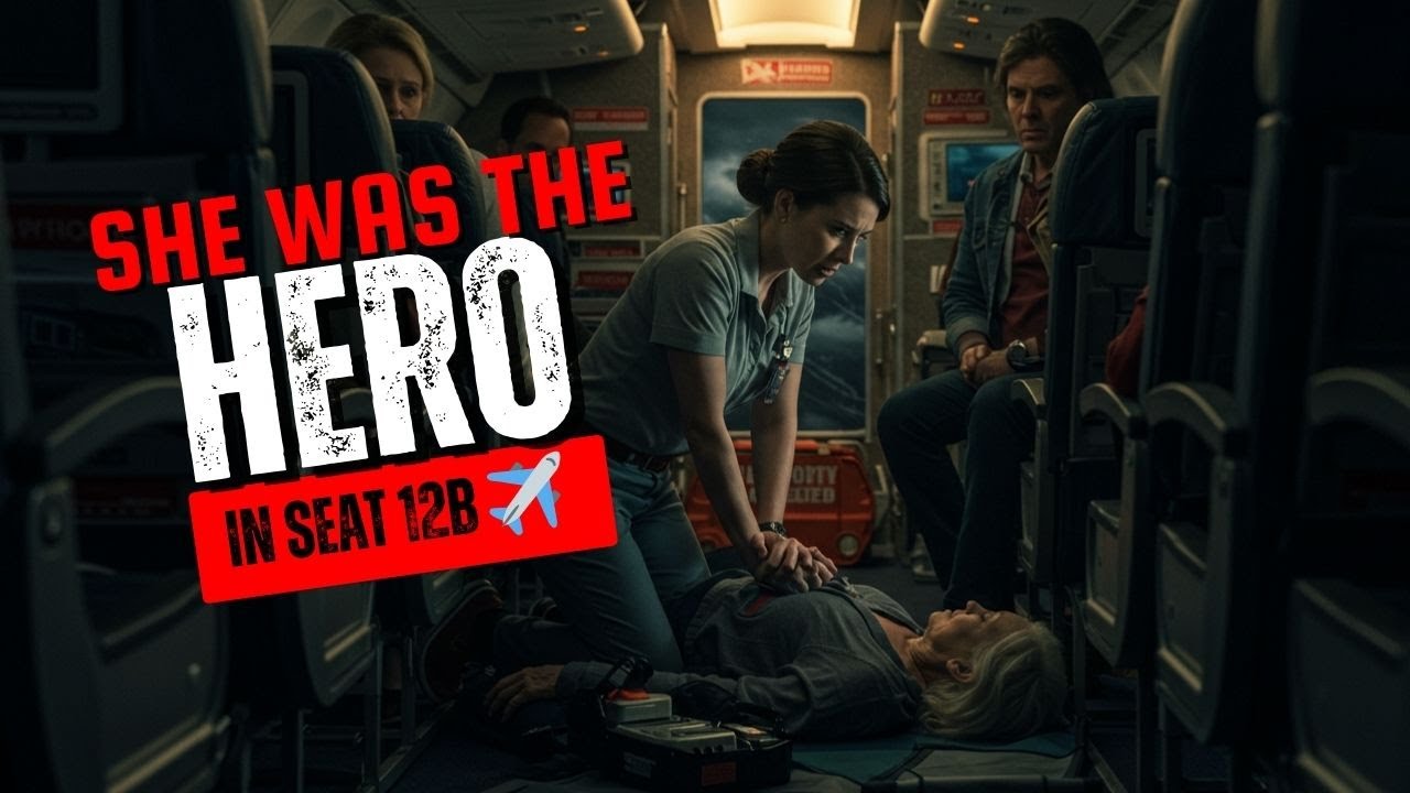 She Saved 3 Lives at 30,000 Feet ✈️ The Passenger Who Became an Unexpected Hero