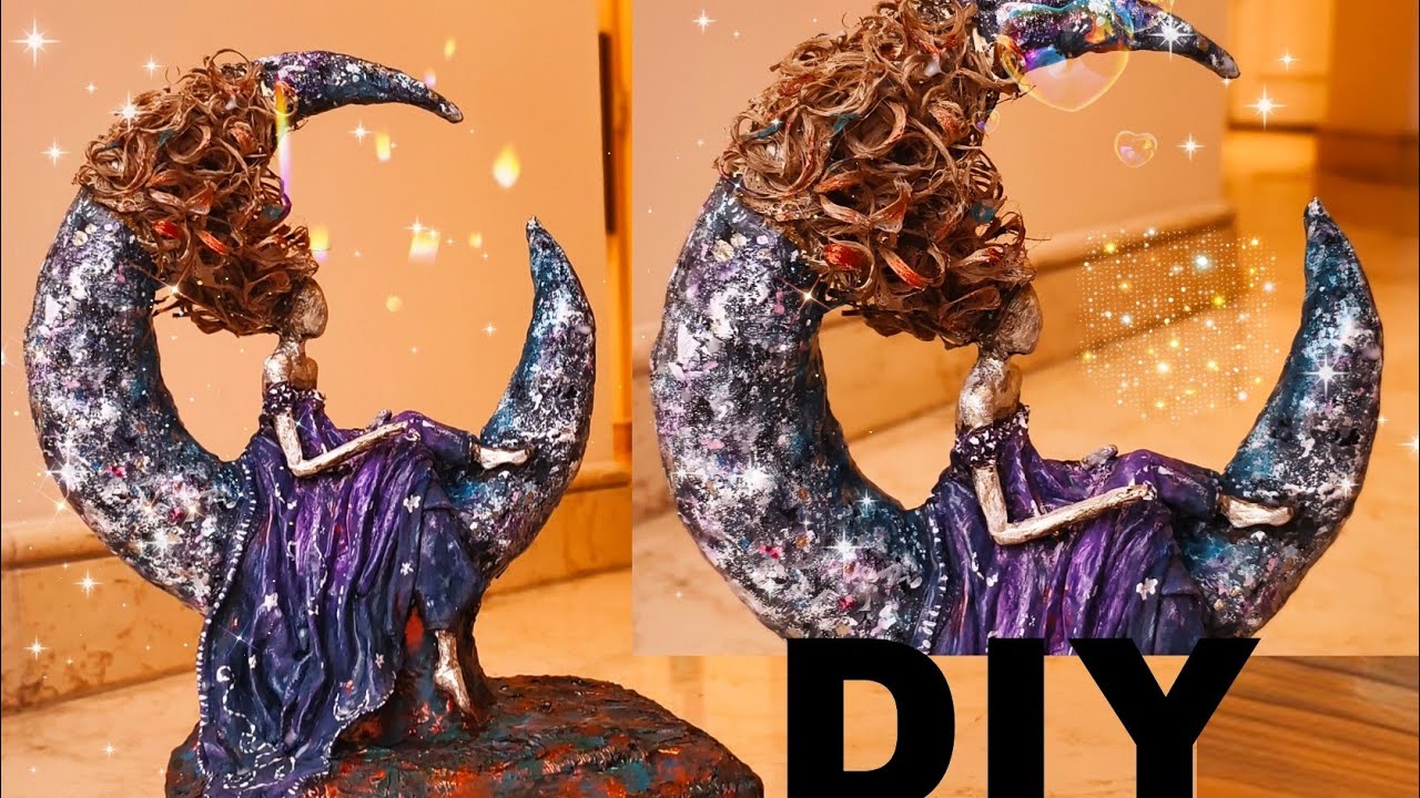 DIY |  ROOM DECOR SHOWPIECE WITH EASY AVAILABLE MATERIALS| HOW TO MAKE: #diy #howto 