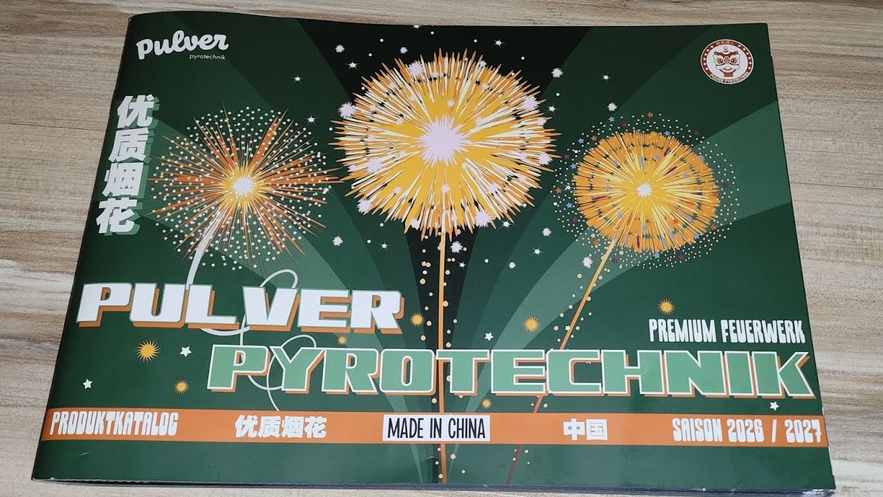 Pulver Pyrotechnik Katalog 26/27 inkl. Neuheiten