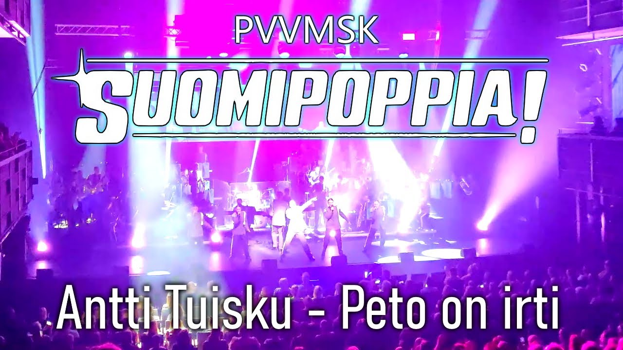 Antti Tuisku - Peto on irti - cover by PVVMSK 1/2022 Suomipoppia! -kiertue
