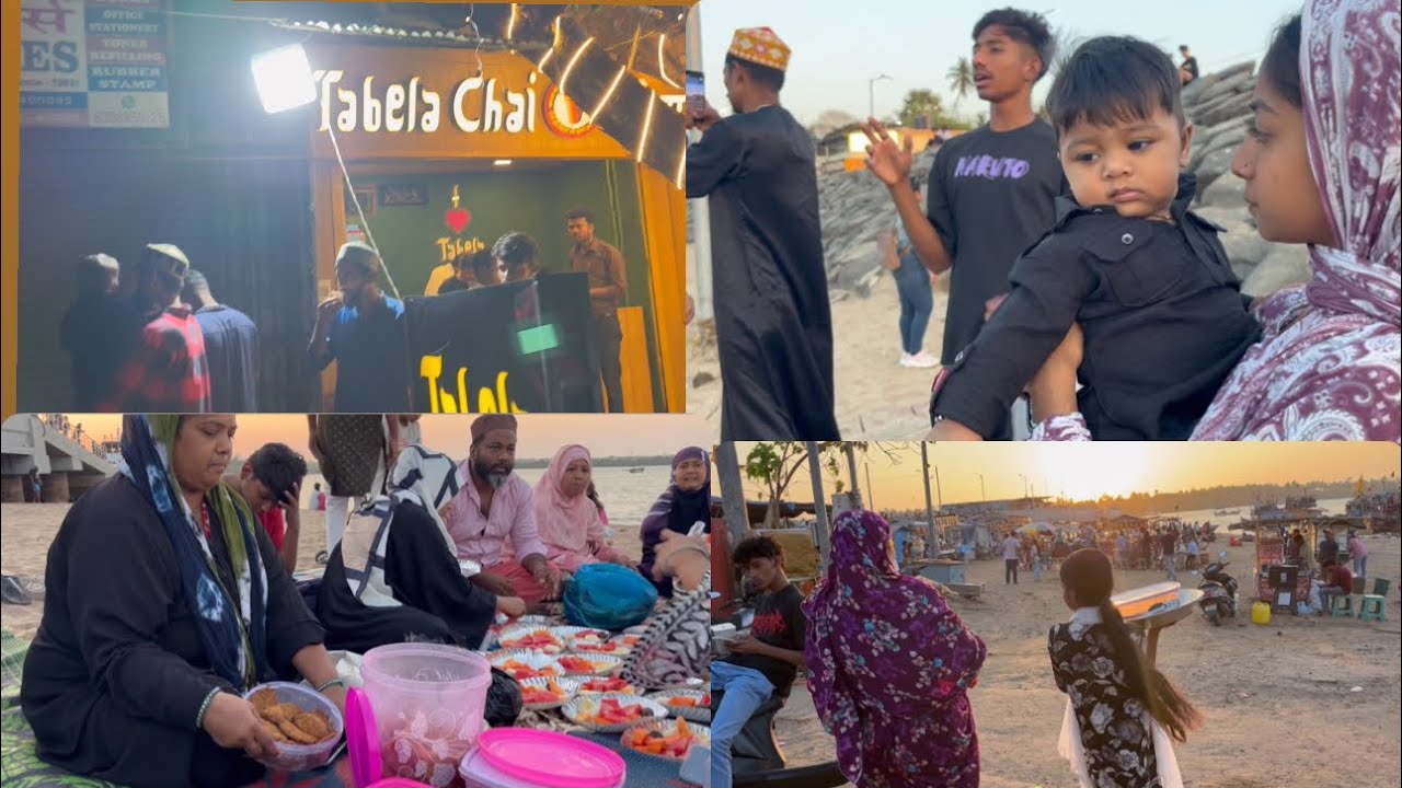Marve Beach pe Ki iftari🌹💯🫶🏻￼ ￼