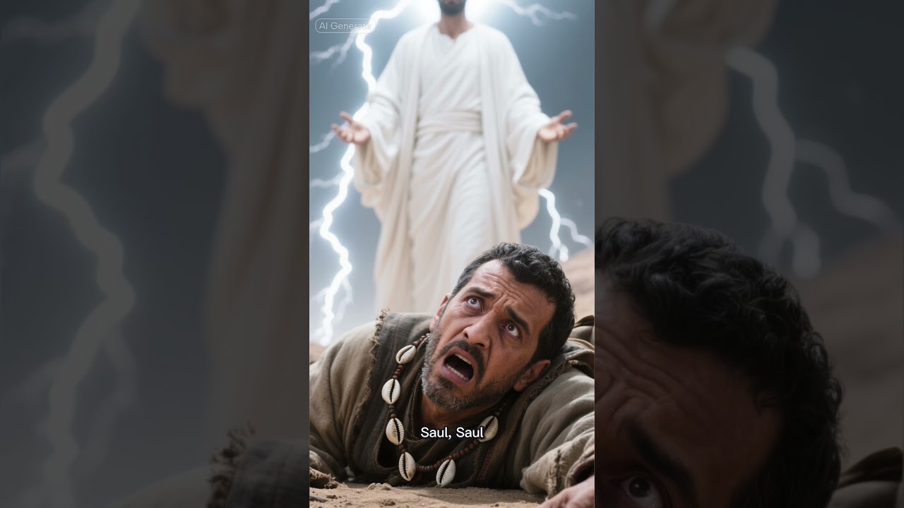 Blinded by the Light: The Transformation of Saul #GospelMessage #BibleVerses