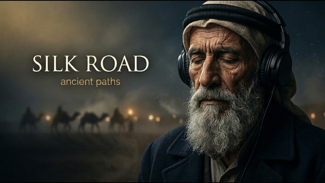 Desert Ancient Music w/ Oud Ambience for Sleep & Focus Inspired by Silk Road
