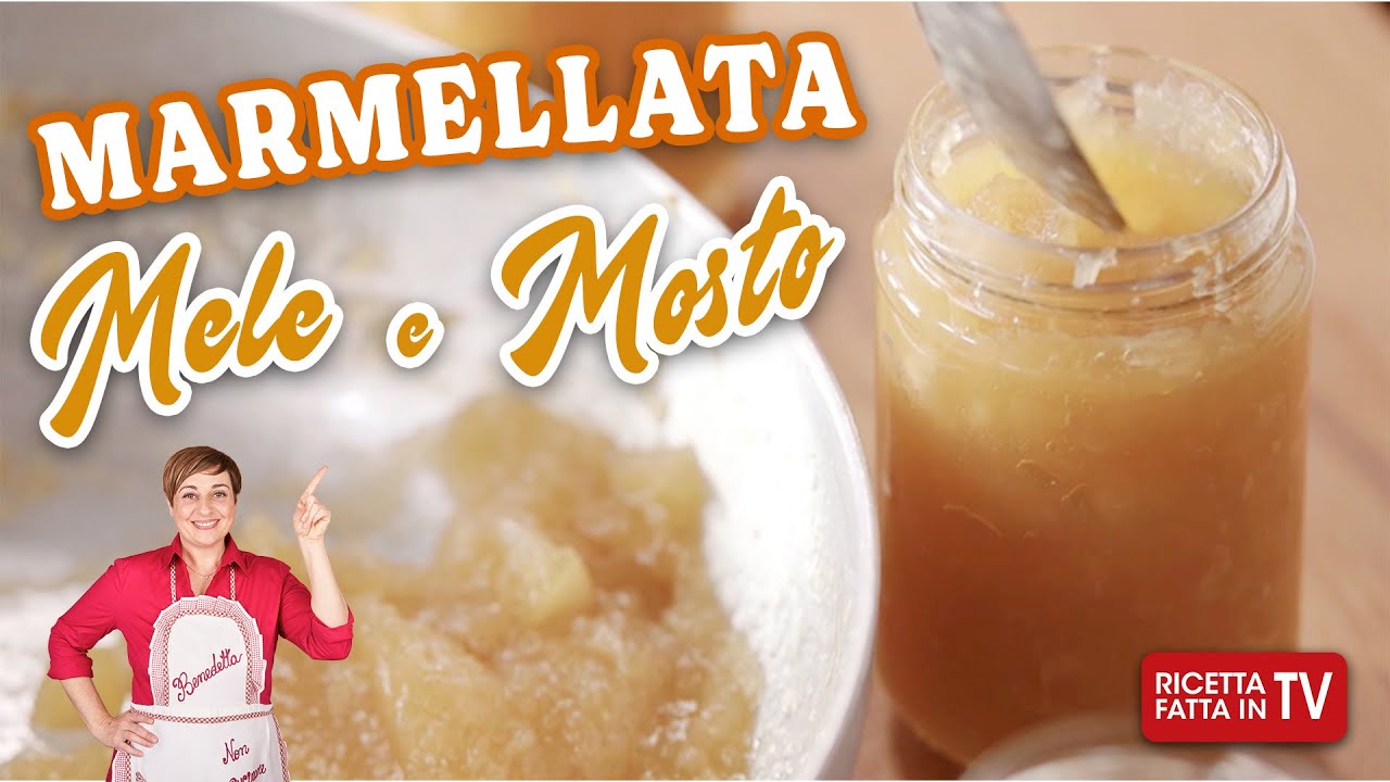 MARMELLATA DI MELE E MOSTO di Benedetta Rossi - Ricetta TV Fatto in Casa per Voi