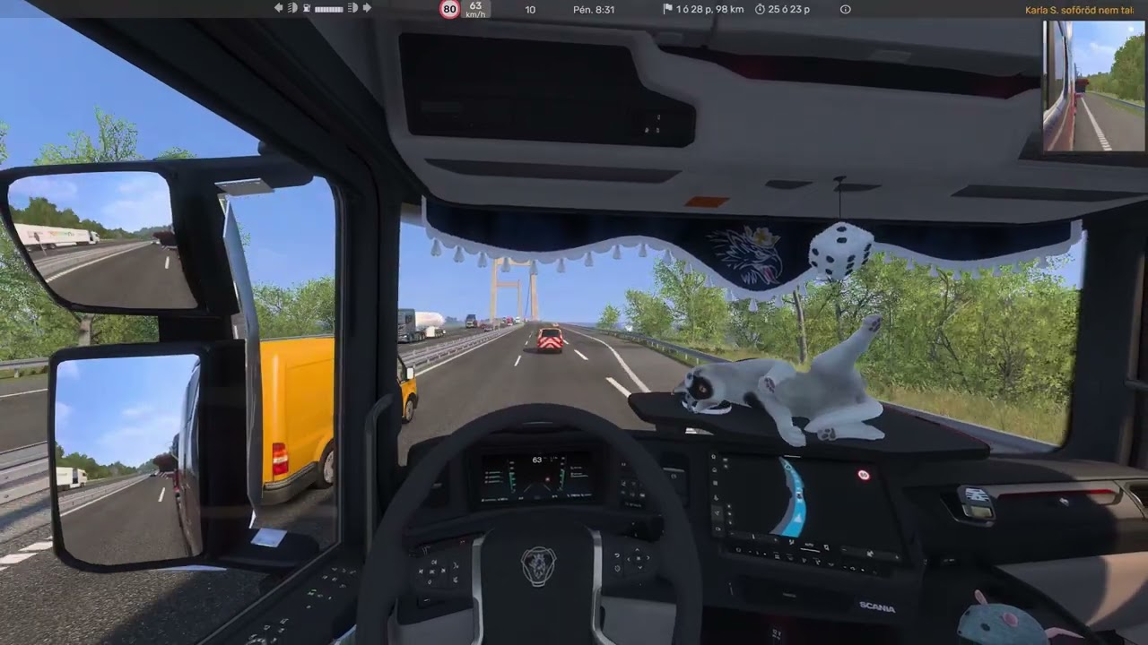 Euro Truck Simulator 2 - 1.58 (Scania 770S V8 Test)