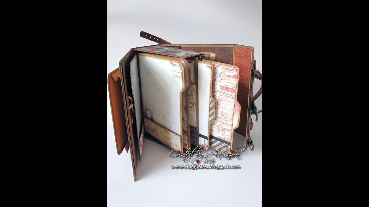 Purse Mini Album Tutorial   Part 1b