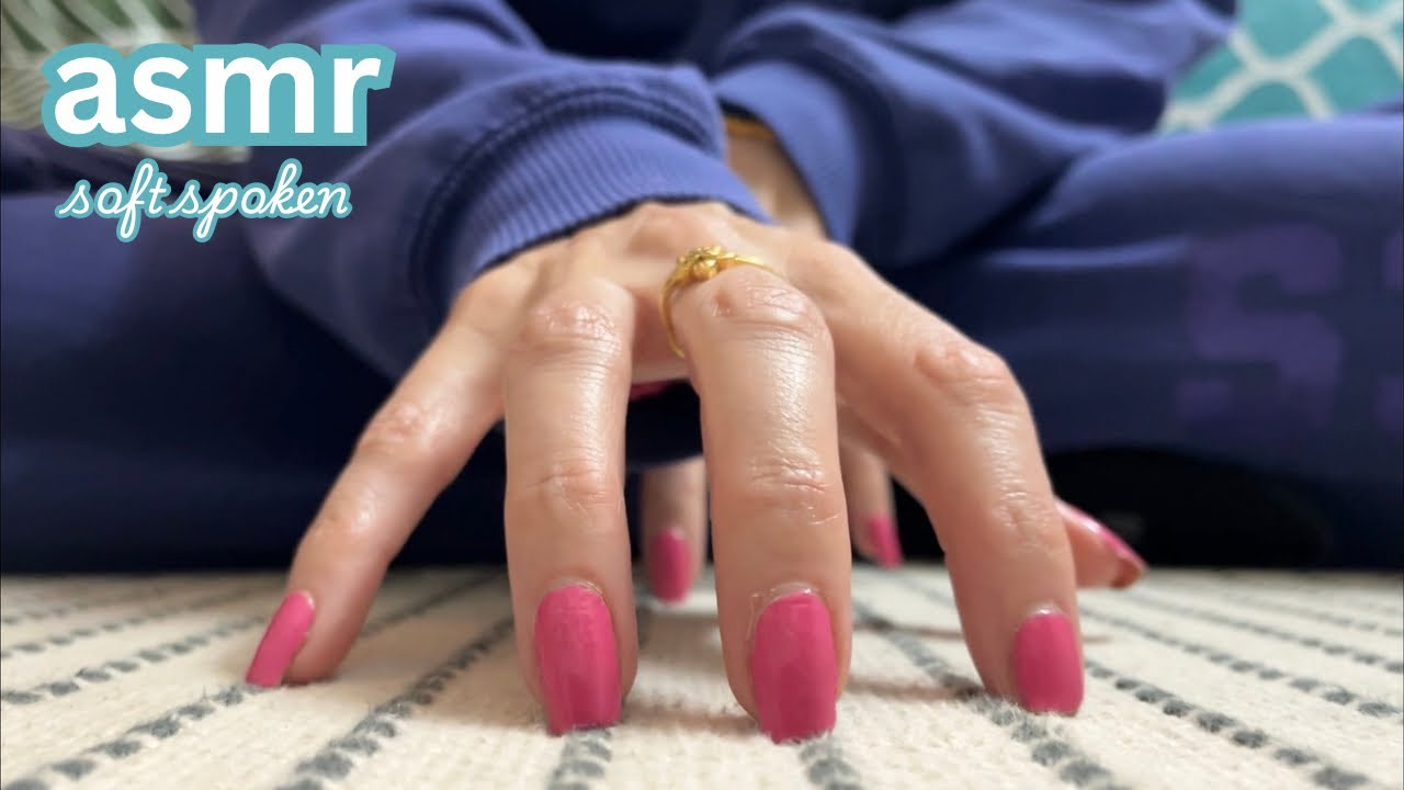 ASMR 🎧 Rug Scratching with a side of Tapping & Soft Crinkles