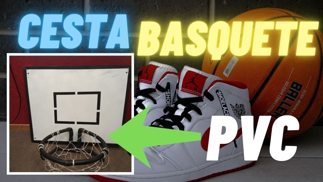 Cesta de Basquete com Tubos de PVC
