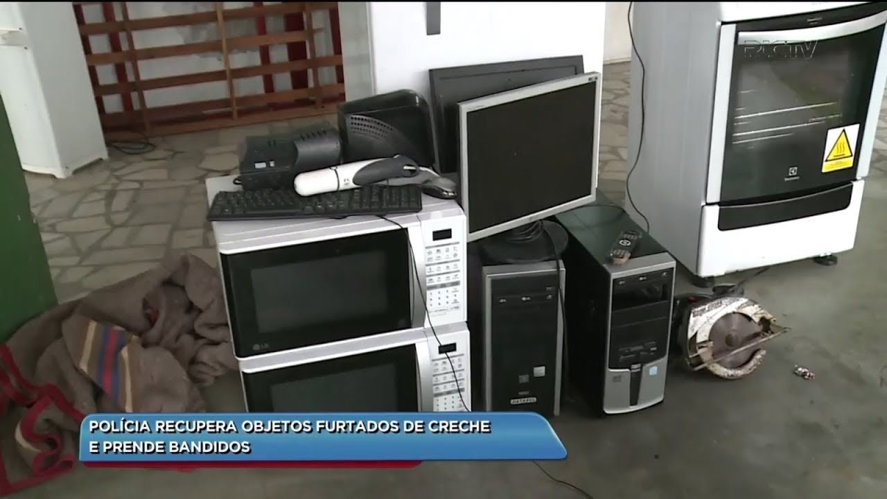 Polícia prende assaltantes e recupera objetos de creche furtada de Palhoça