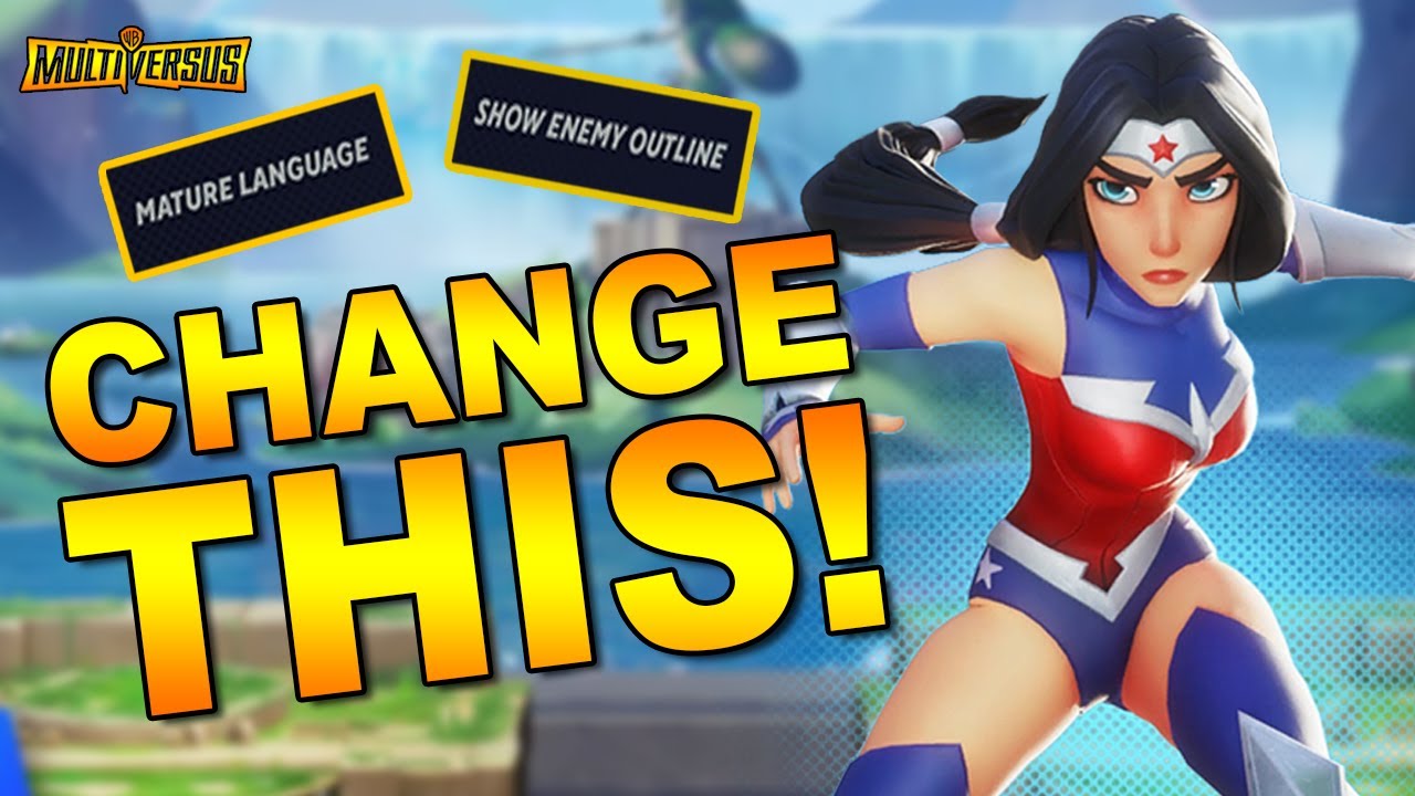 CHANGE THIS Before You Play MultiVersus! Insane Settings