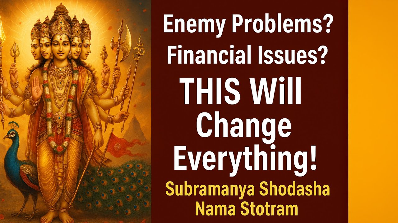 Subramanya Shodasha Nama Stotram | Listen Once and See the Transformation!