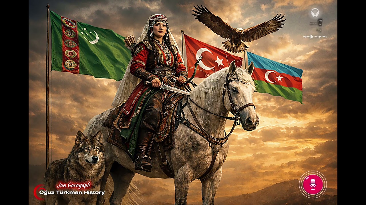 🎶🌙“Türkmen Ayı”,🌙🇹🇲🇹🇷🇦🇿🌙