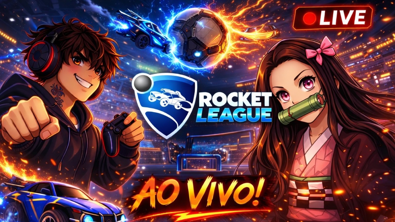 🚗⚽ Rocket League AO VIVO – Jogando com os Inscritos!