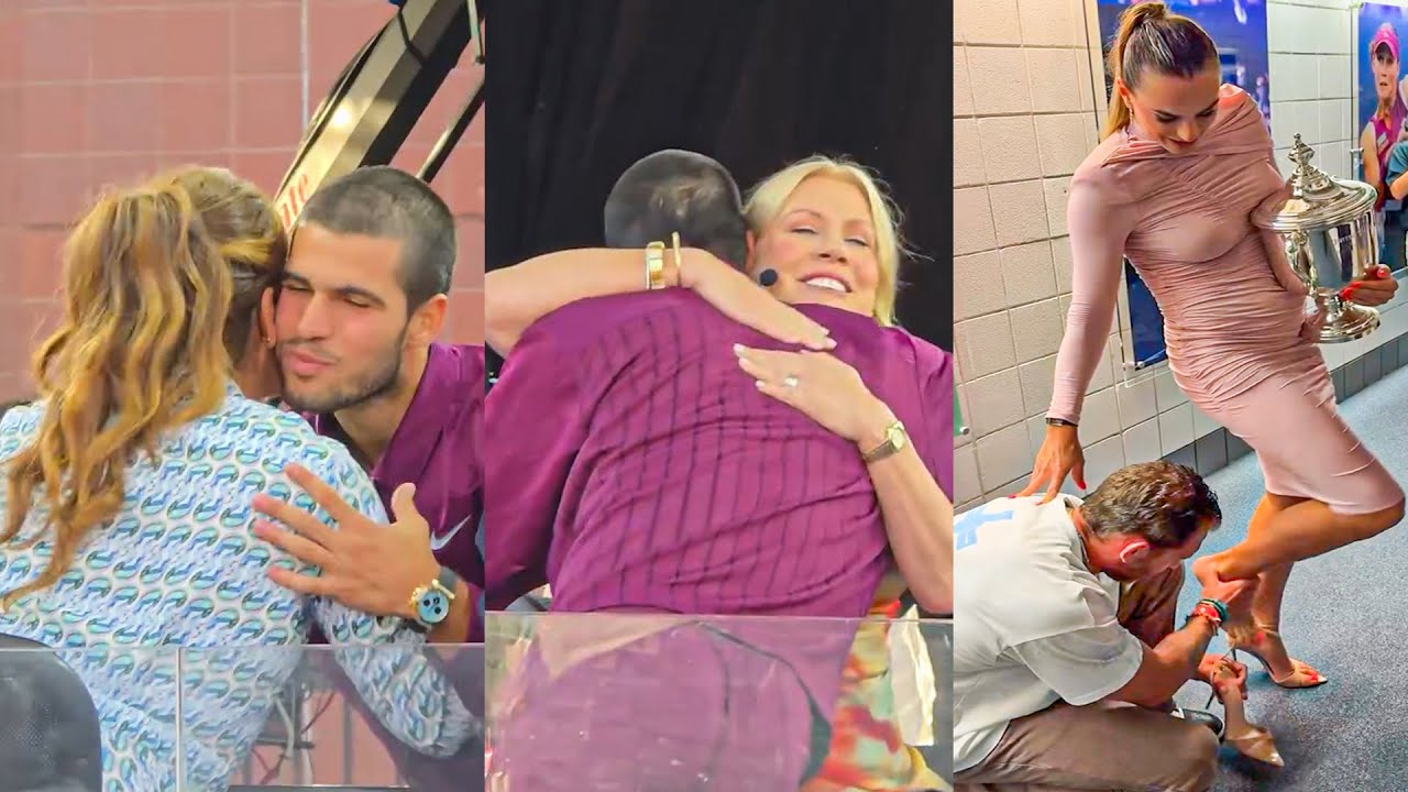 Alcaraz & Sabalenka ALL Lovely Moments from Celebration of Their US Open Title 2025