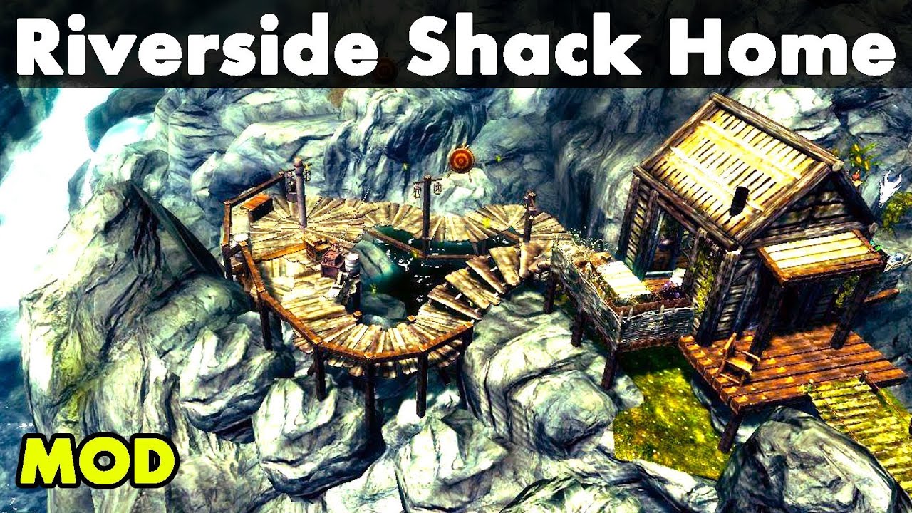Skyrim House: Riverside Shack Review (Mod Spotlight)
