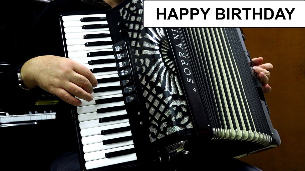 HAPPY BIRTHDAY TO YOU - ACCORDION FOR KIDS