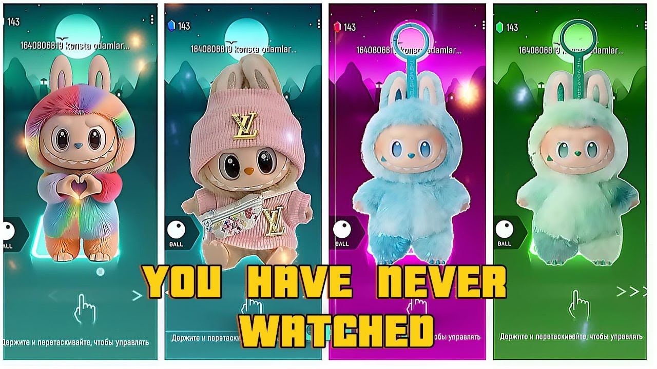 Sigma boy & Colorful Labubu