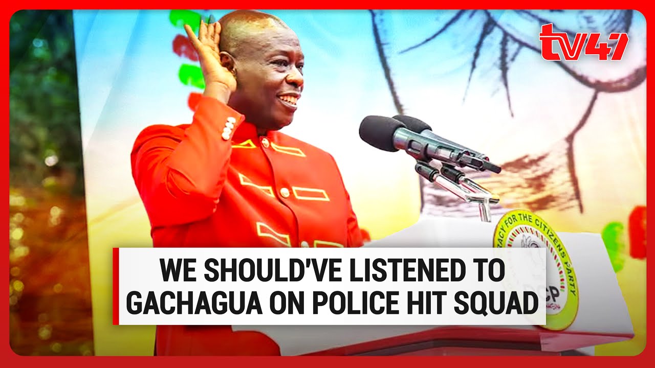 I wish we could have listened when Gachagua said there is a police hit squad - Ngunjiri Wambugu