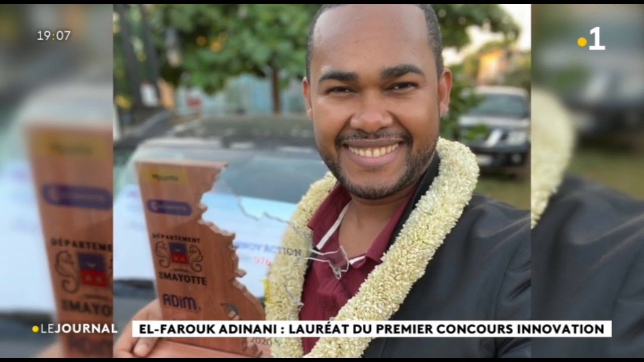 El Farouk Adinani : Laur&eacute;at du premier concours innovation