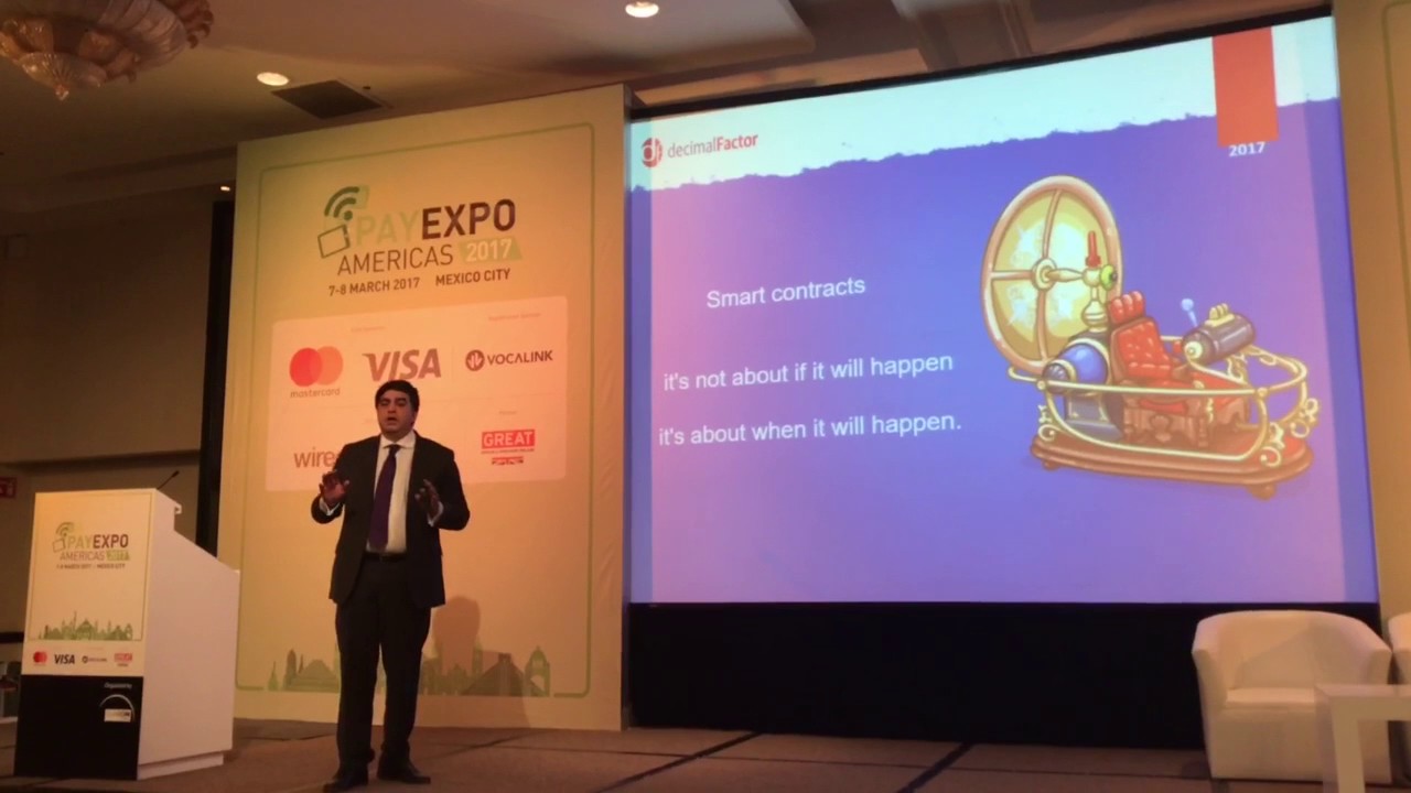 Manoj Karkhanis , CEO Decimal Factor Keynote at PayExpoAmericas