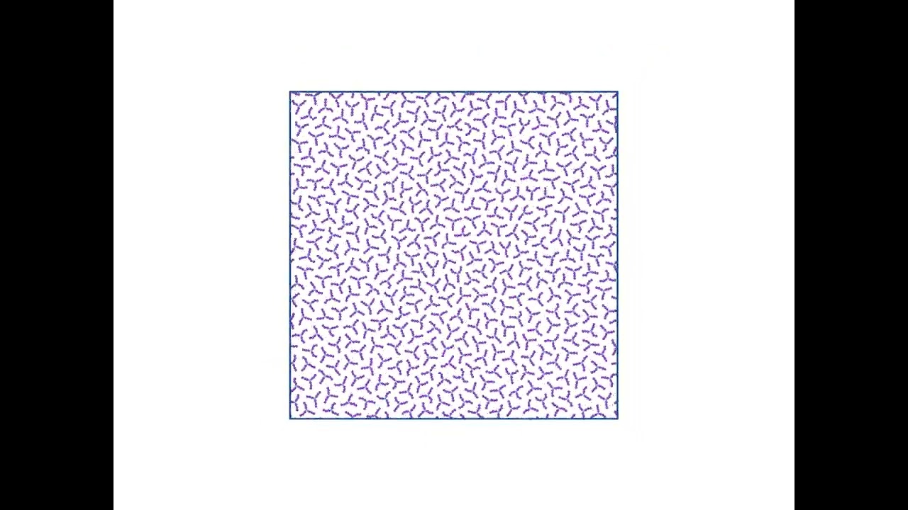 Linked core-corona particle Self-Assembly : Low dense Hexagonal III.