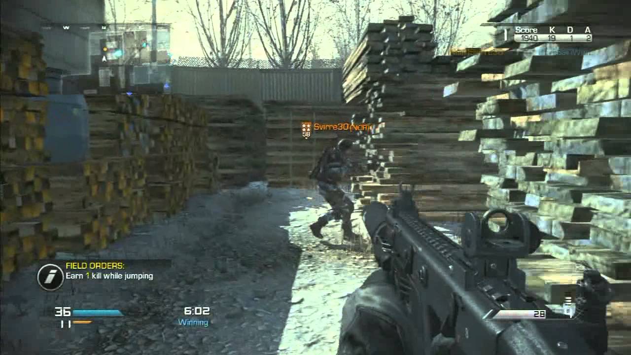 Avermedia LPG SD Card footage COD Ghosts Gameplay 25-3