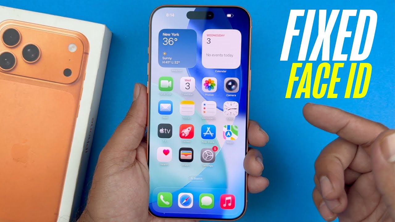 Face ID Not Working on iPhone 17 Pro Max? How to FIX (Update Issues)