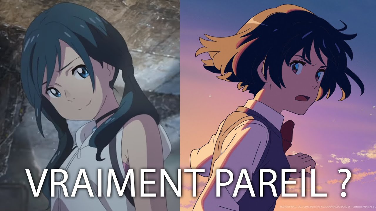 YOUR NAME et LES ENFANTS DU TEMPS : Sont-il si différent ?