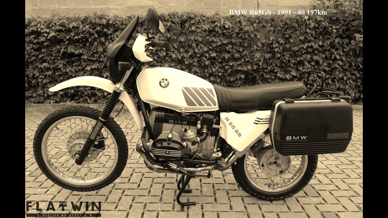 &Agrave; vendre / for sale / te koop BMW R65GS - 1991 - 40 197km