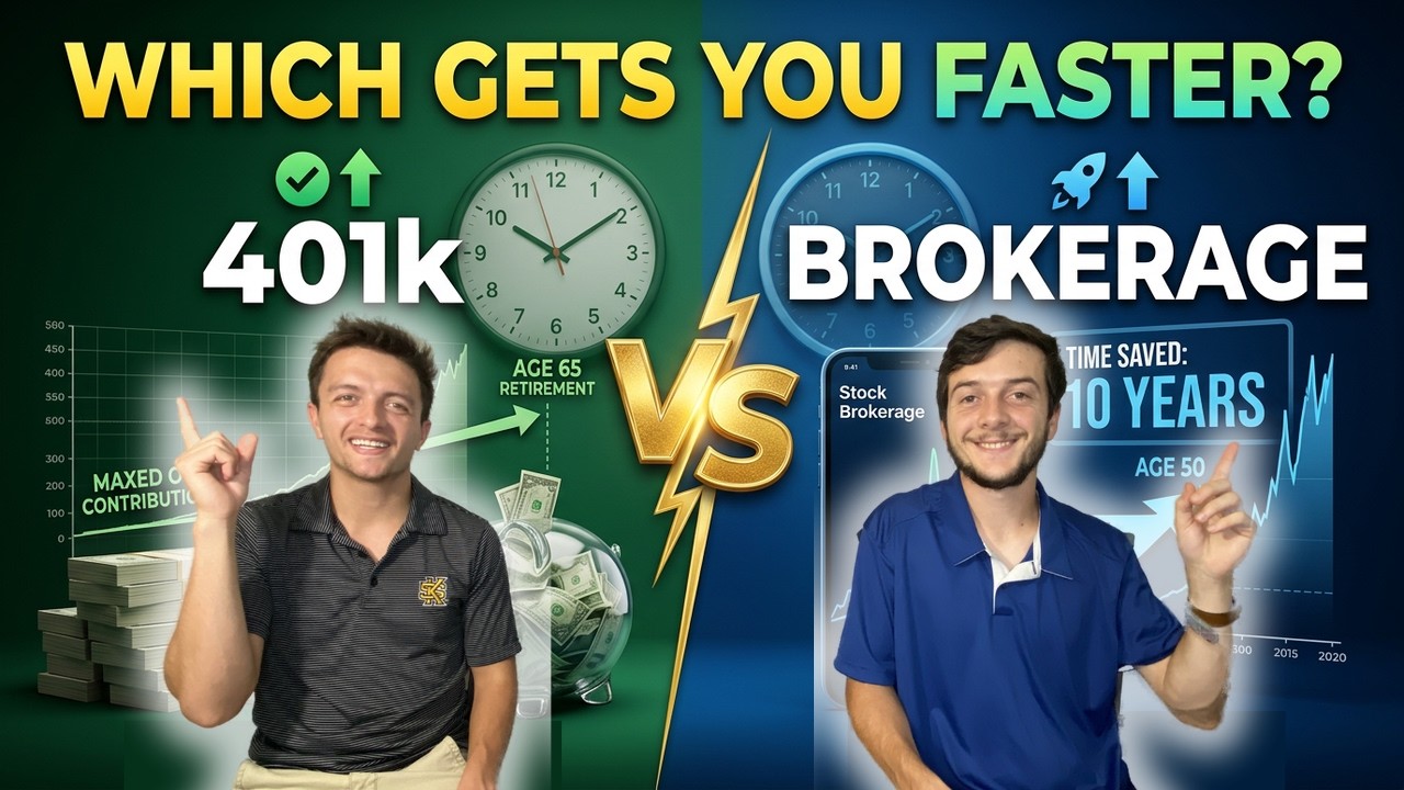 401k vs Brokerage: Which Gets You to Retirement Faster?