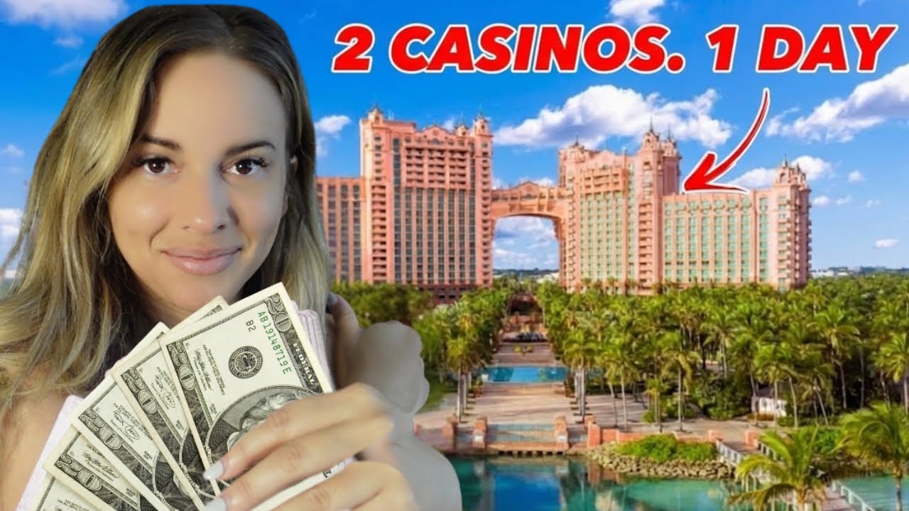 I Got Off the Cruise JUST to Gamble at Atlantis 😂 Utopia of the Seas Day 2