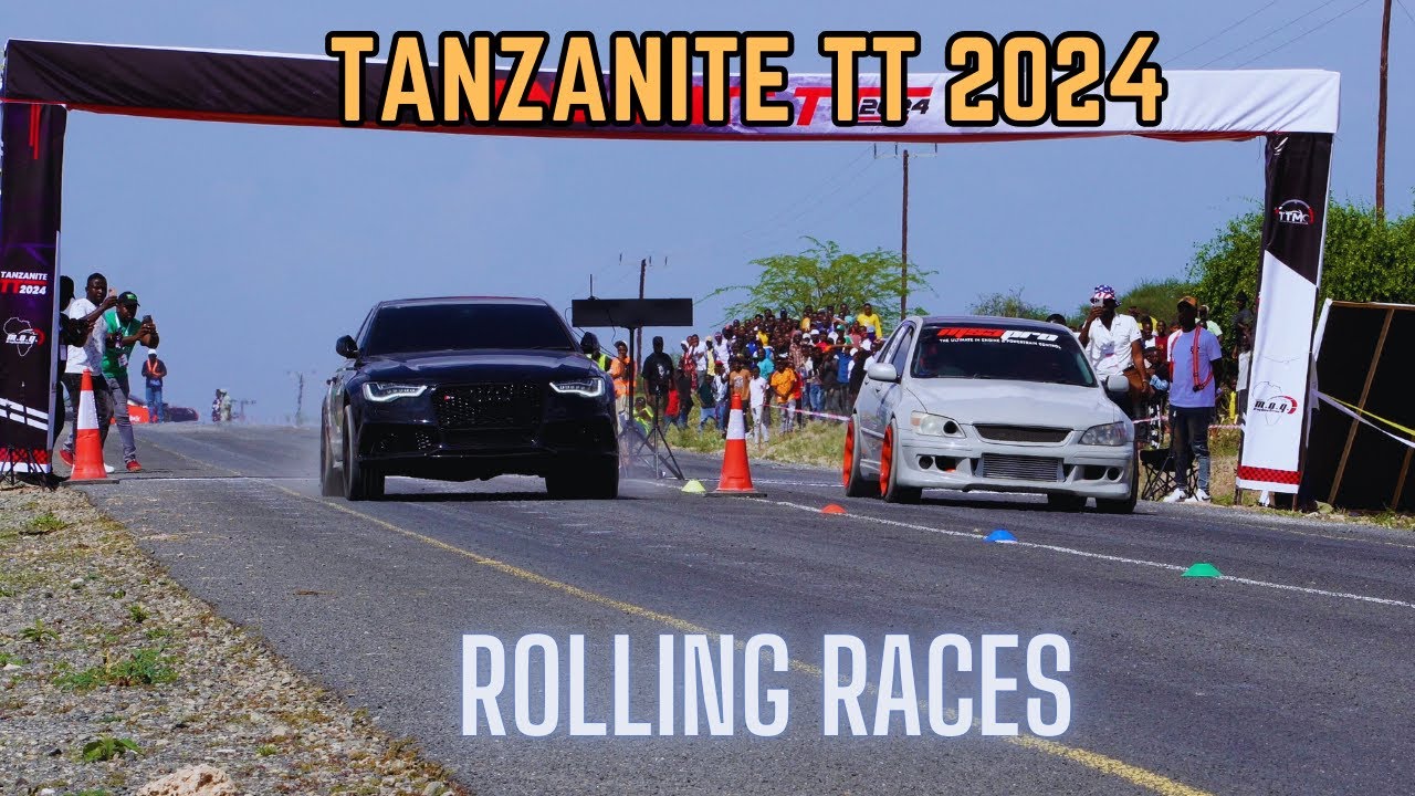 Drivers vie for the championship at the inaugural Tanzanite TT 2024 rolling races in Arusha.