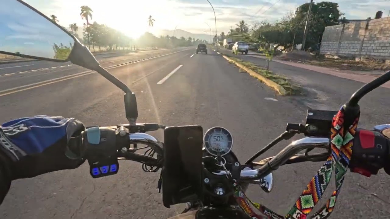 Boulevard de Matanchen, San Blas Nayarit en la thunderstar 300