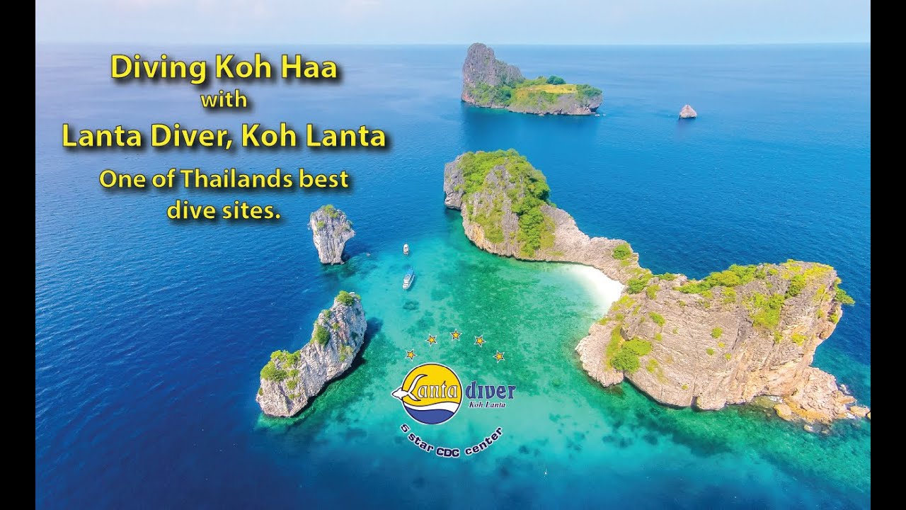 Best dive sites in Thailand. Diving Koh Haa with Lanta Diver Koh Lanta