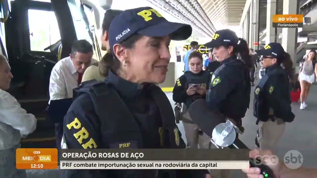 PRF combate casos de importunação sexual em rodoviárias | Segurança | SCC Meio-Dia