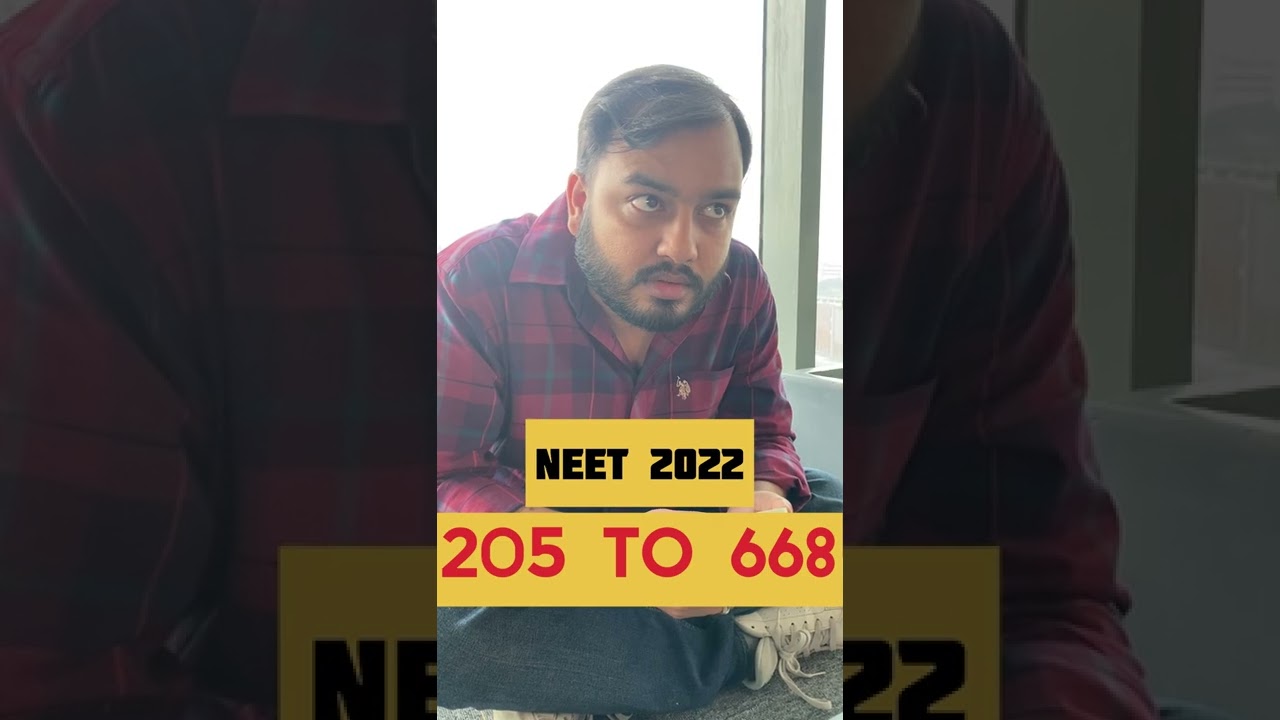From 205 Marks to 668 in NEET 2022🙏 Yakeen Batch TRANSFORMATION 🔥