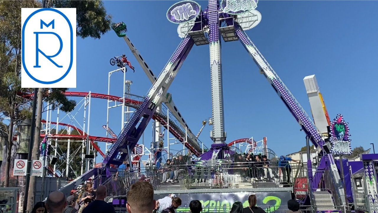 Melbourne Royal Show 2024 | Rides Walkthrough (Afternoon - Night)