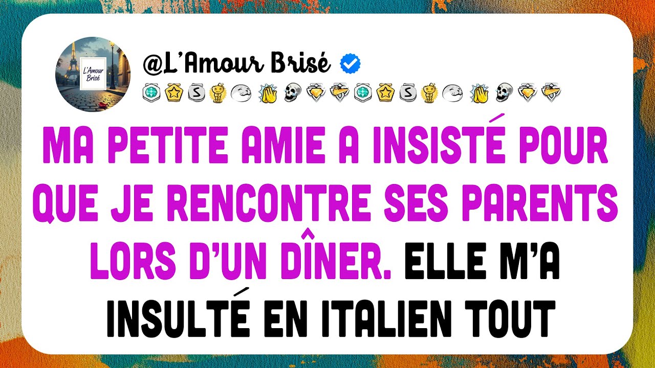 Ma Petite Amie A Crié Devant Tout Le Monde: « Tu Ne Pourras Jamais Être Un Bon Mari. Je Ne Vais Pas»
