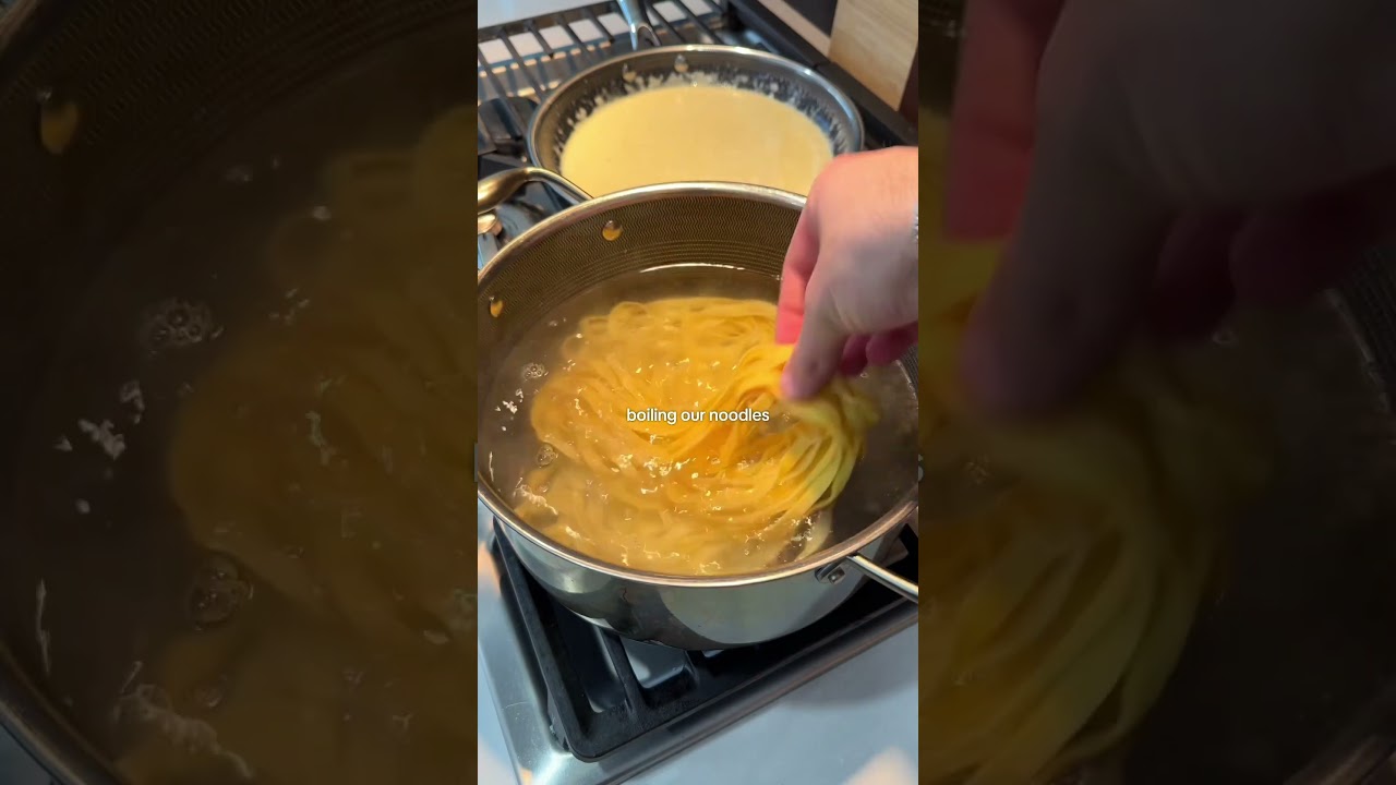 Приготовление пасты в сырной головке