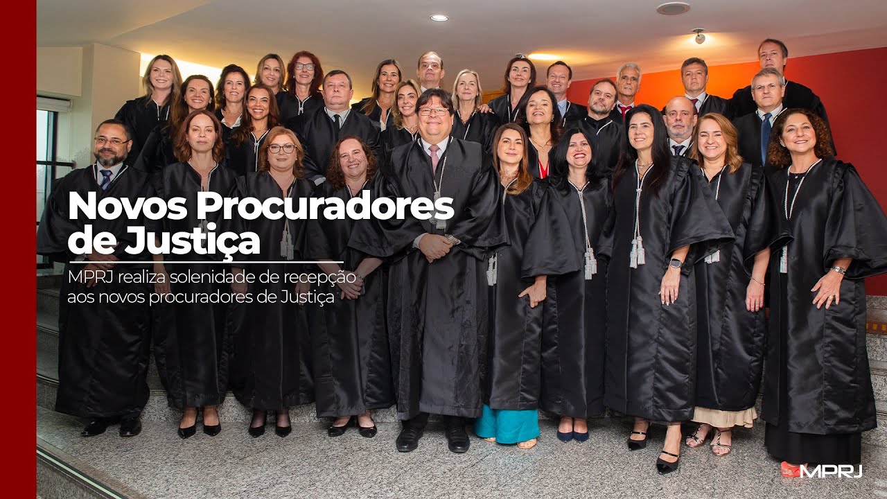 MPRJ realiza solenidade de recep&ccedil;&atilde;o aos novos procuradores de Justi&ccedil;a