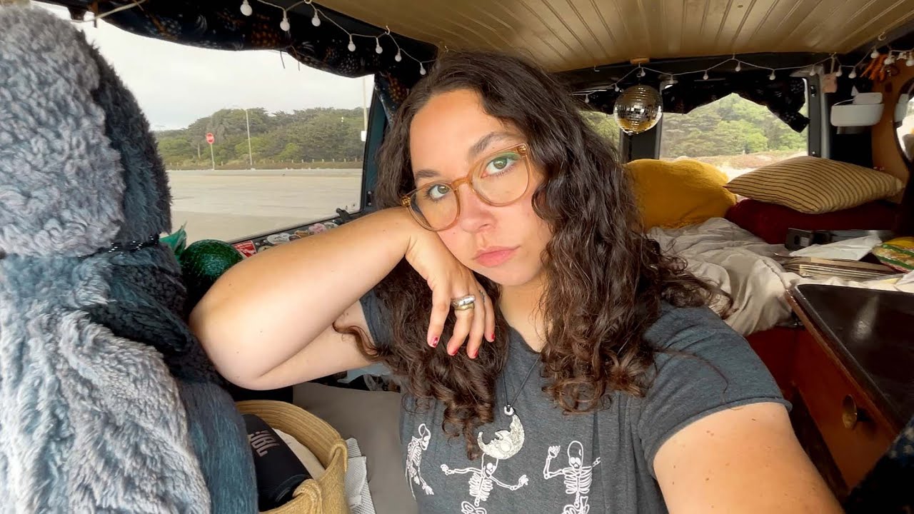 what a “day off” looks like while living in a van 