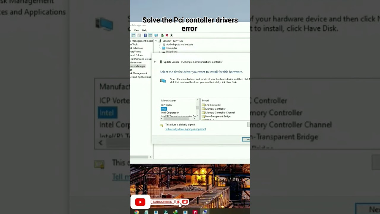 Как устранить ошибку PCI Simple Communications Controller #игры #cvybztech #драйверы #howto