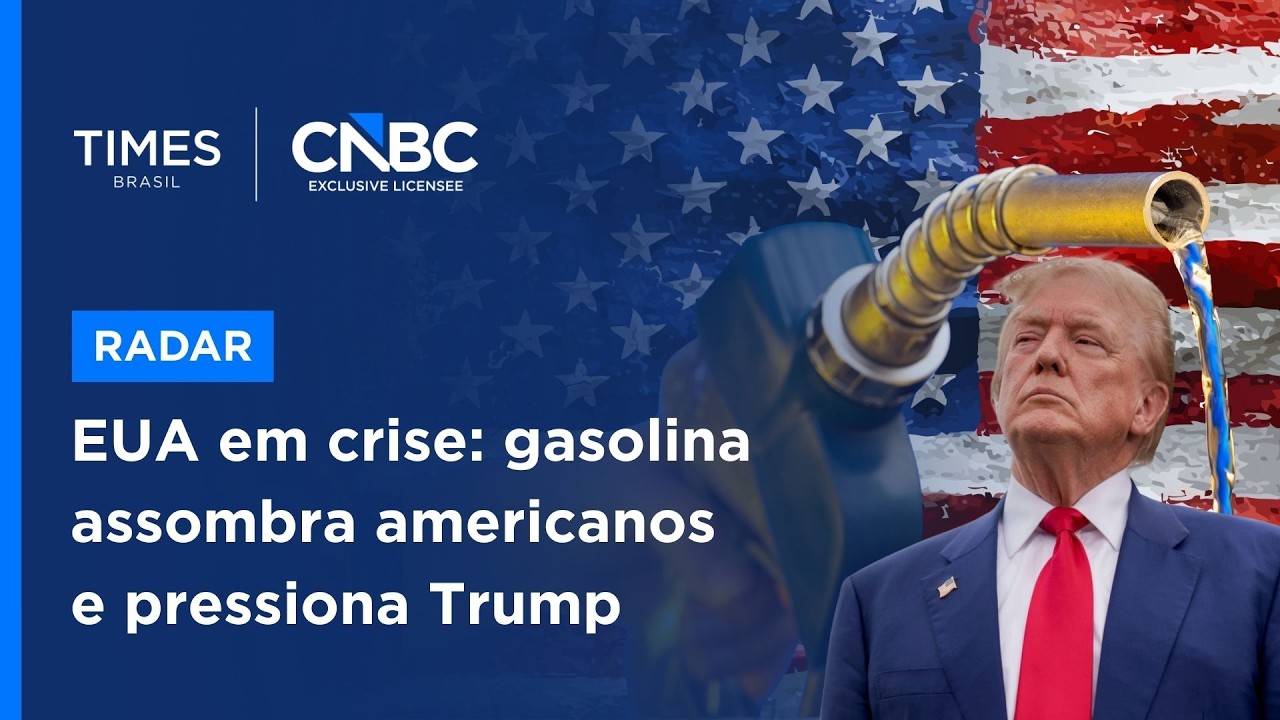 Caos nas bombas e bolsas em queda: Trump enfrenta pressão por preços da gasolina e crise no Irã