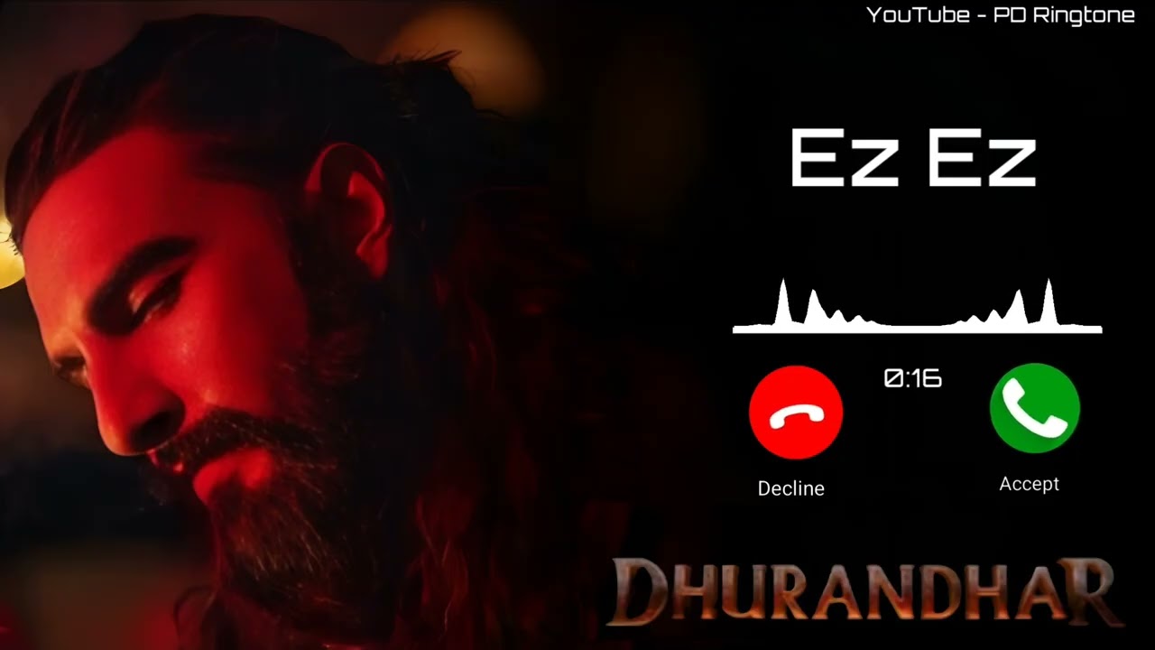 Ez Ez Song Ringtone | Dhurandhar Movie Ringtone | Diljit Dosanjh x Hanumankind | New BGM 2025
